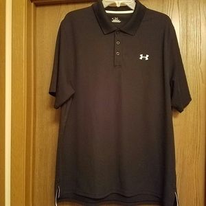 UnderArmour black golf shirt